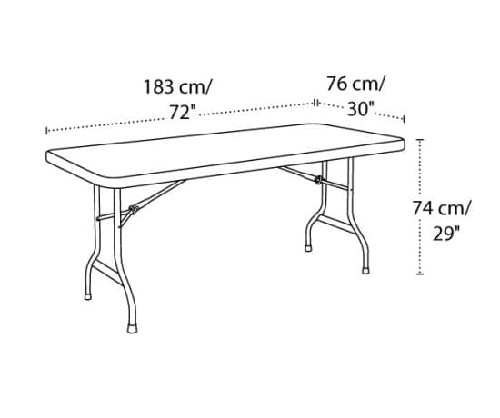 2900-lifetime-folding-table-6-foot-almond-dimensions-diagram