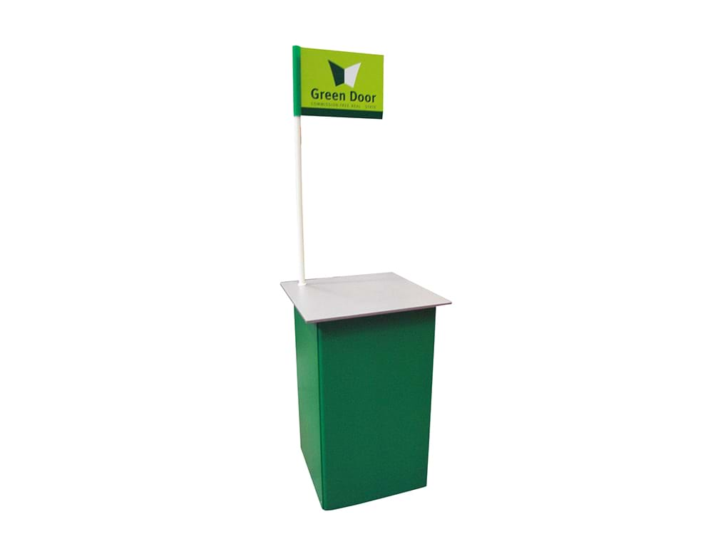 600mm-square-x-900mm-high-dem-table-with-flag