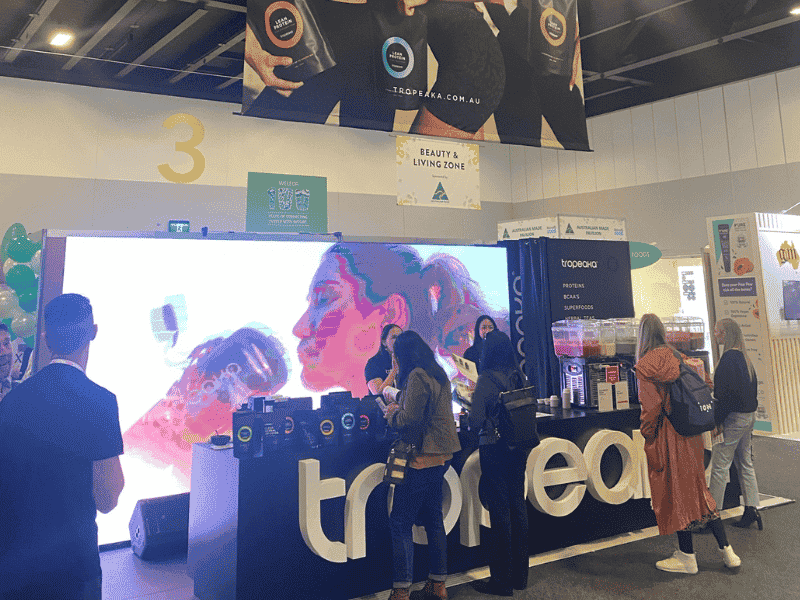 Tropeaka Exhibition Stand