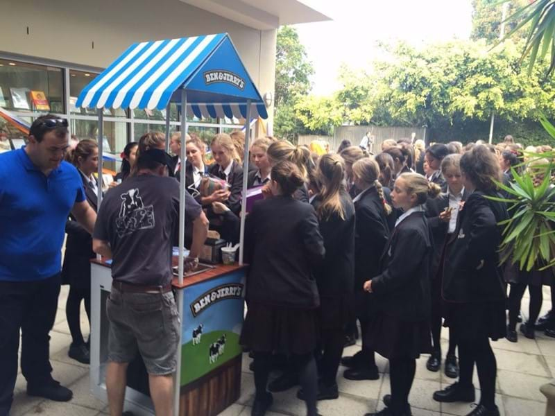 Work – Ben and Jerry’s Sampling Stations