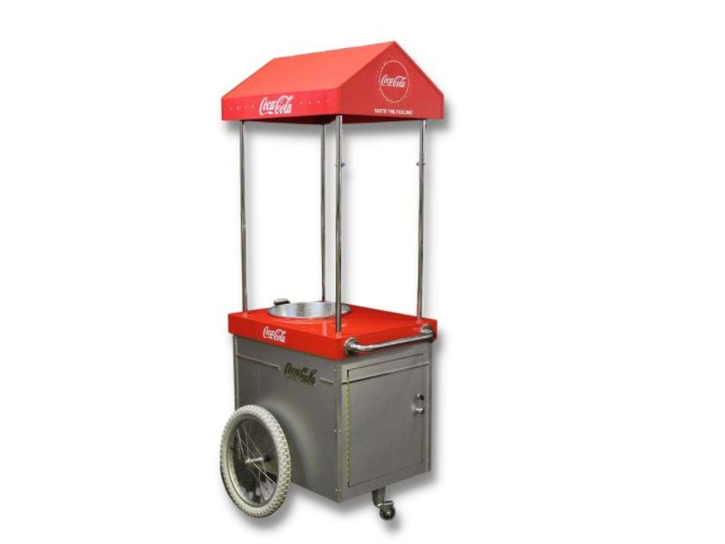 coke-sampling-cart