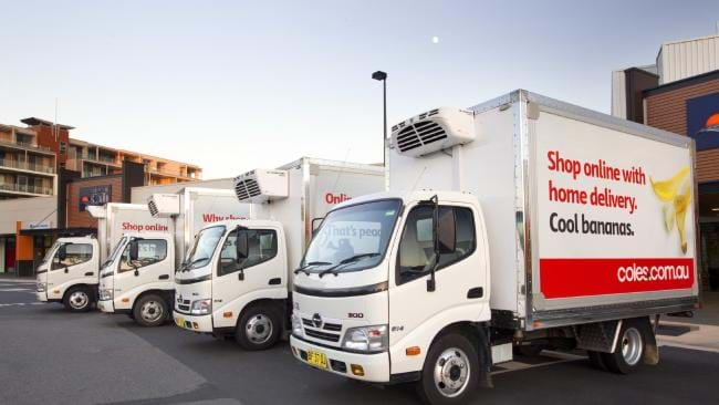 coles-delivery-vans