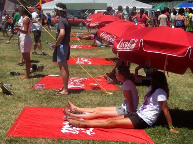 festival-mats-and-umbrellas