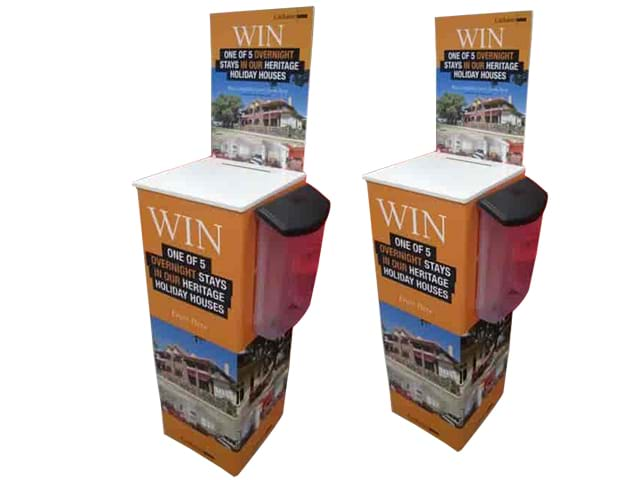 free-standing-entry-box-with-brochure-holder