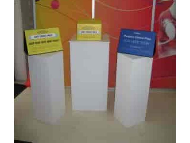 Counter top entry boxes - Displays2Go