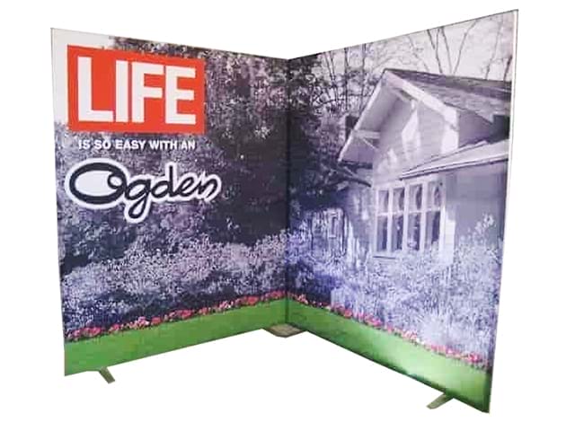 Expo wall with fabric graphics - Displays2Go