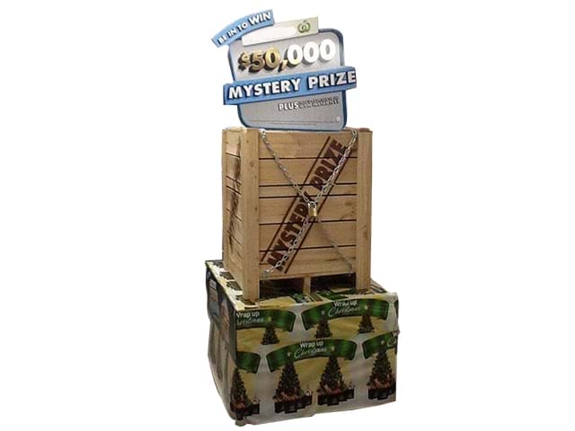 Mystery prize crate - Displays2Go