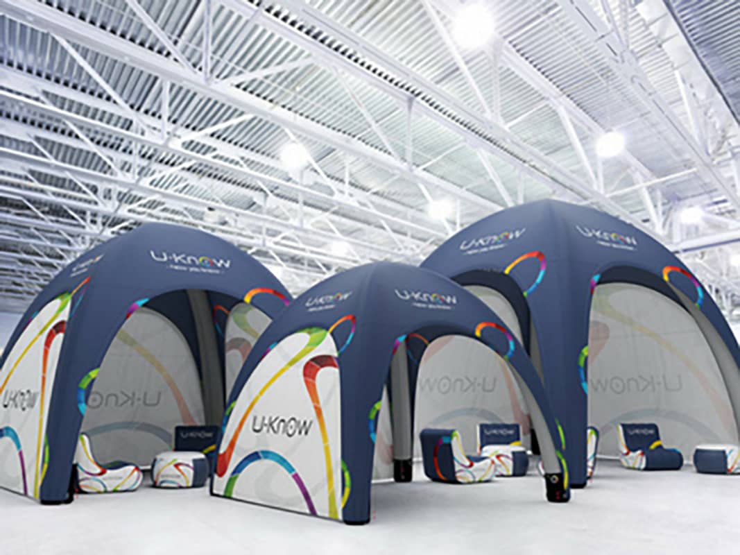 4m, 5m and 6m blow up gazebos - Displays2Go