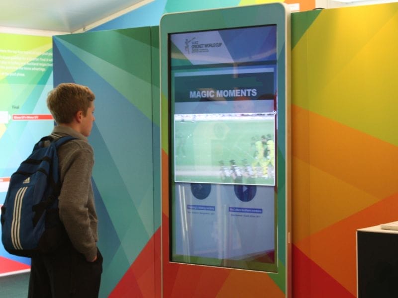 Interactive Digital Kiosk - Displays2Go