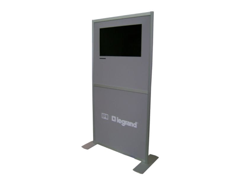 Streamline TVs and monitors can be built in to displays - Displays2Go