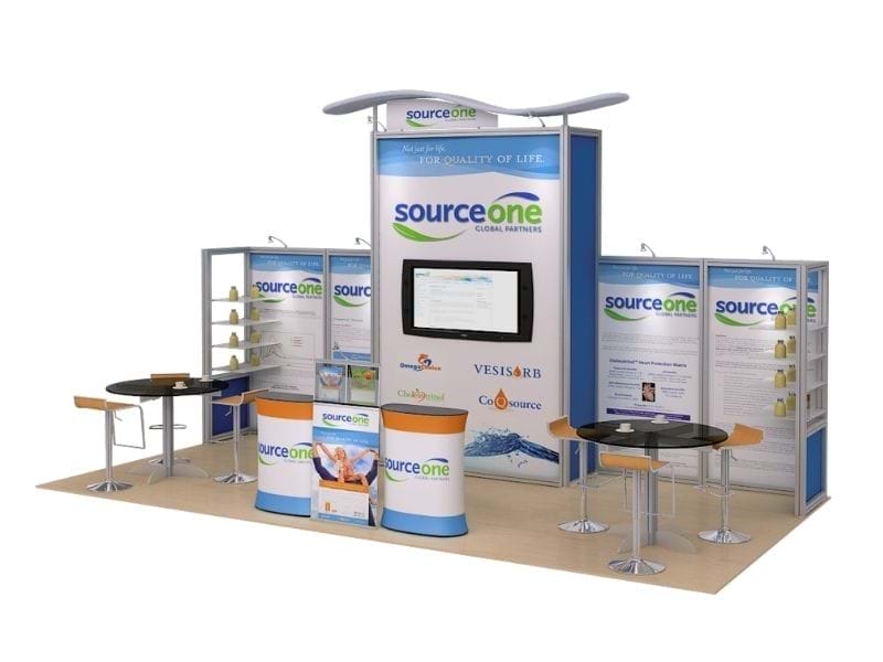 Custom Expo Booth - Displays2Go