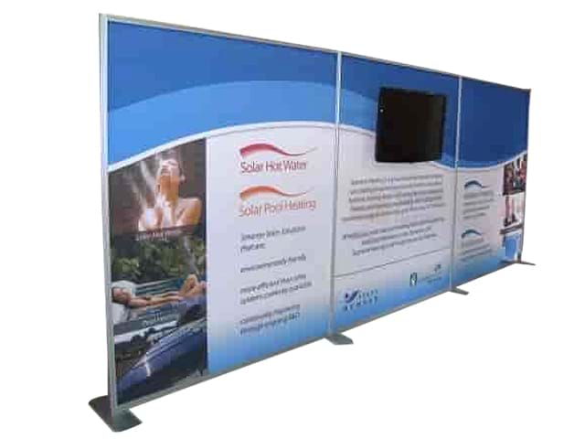 Display wall with tv - Displays2Go