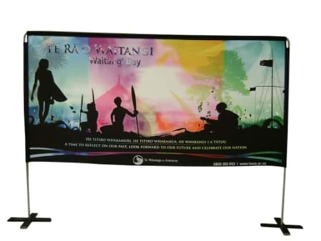 Portable outdoor billboard - Displays2Go