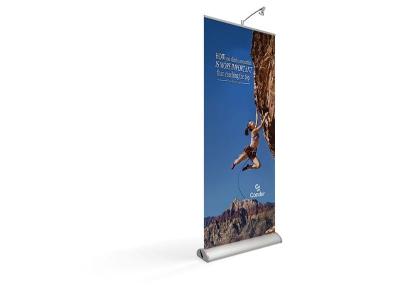 Premier 850mm pull up banner stands for ANZ - Displays2Go