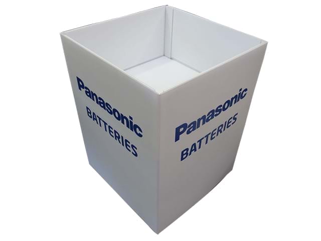 Battery display bin for hardware stores - Displays2Go