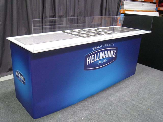 Portable food stations - Displays2Go