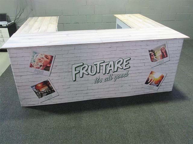 Portable pop up sales booth - Displays2Go