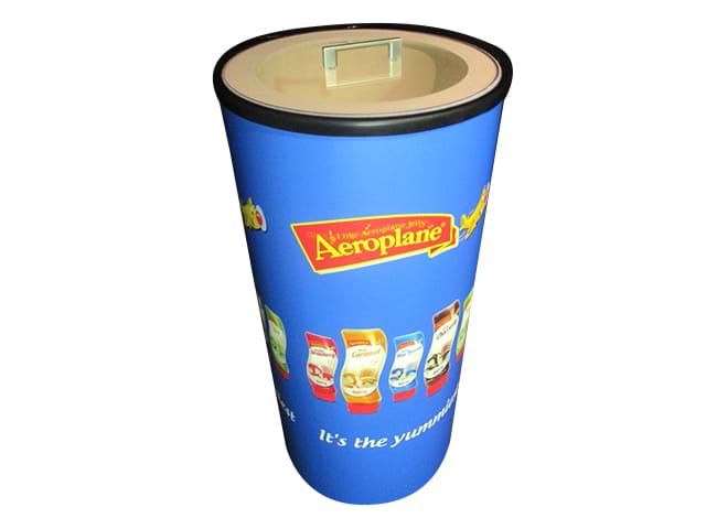 Insulated bin on castors - Displays2Go