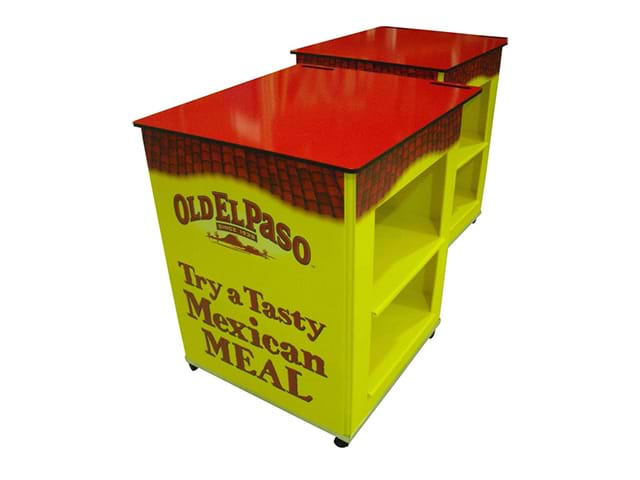 Branded sampling carts - Displays2Go