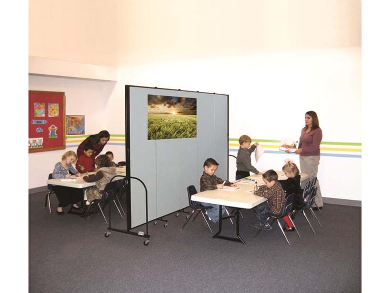 Screenflex being used in a church hall