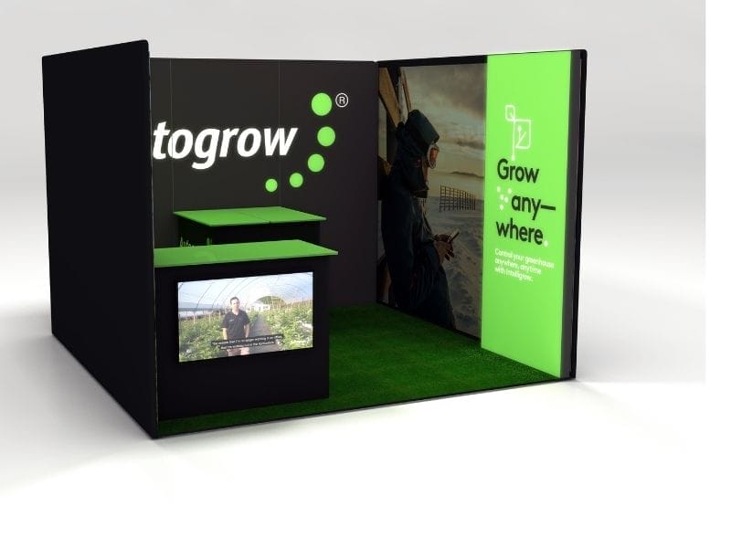 Trade Show Booths: 6m x 3m exhibition stand 19 autogrow - Displays2Go