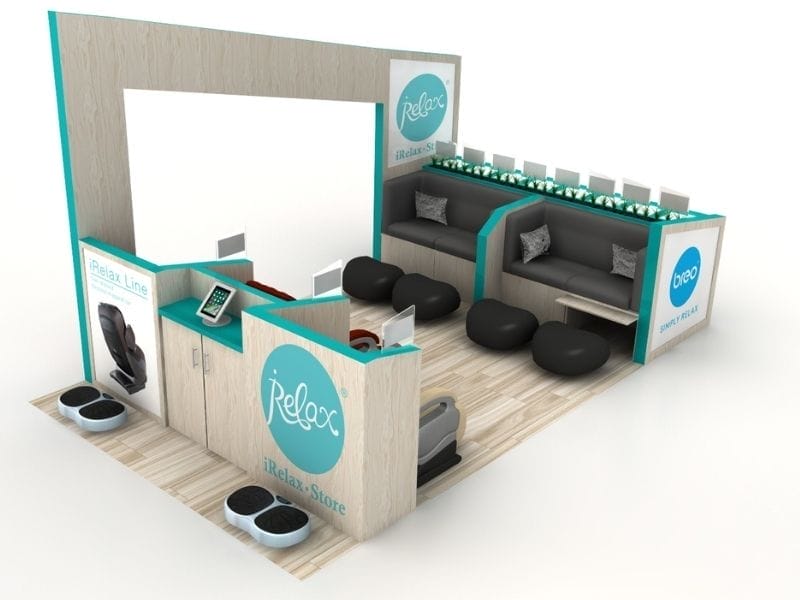 Trade Show Booths: 6m x 3m exhibition stand 19 electronics - Displays2Go