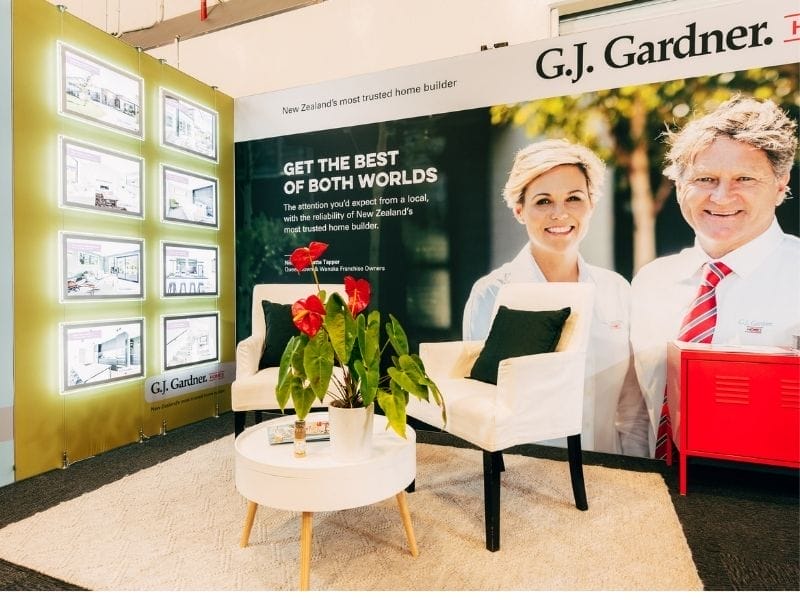 Trade Show Booths: 3m x 3m exhibition stand gj gardner - Displays2Go