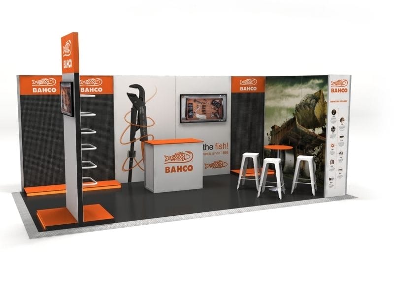 Trade Show Booths: 6m x 3m exhibition stand 19 sanco - Displays2Go