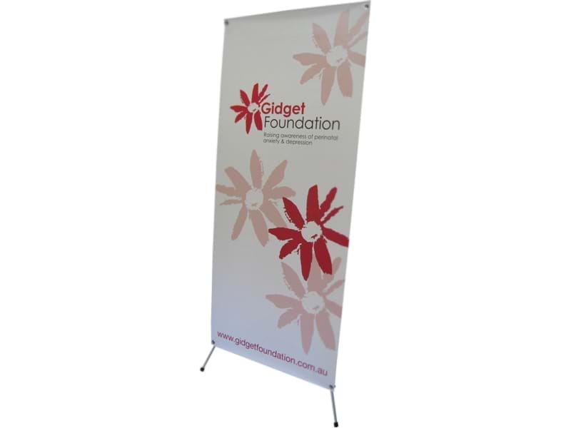 X Banner Stand 2 metres high - Displays2Go